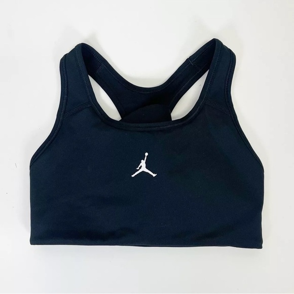 Nike Other - NEW Nike Jordan Sports Bra Womens XS Black Medium Support Jumpman NWOT
